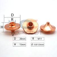 Сопло одинарное D=28 мм h=15 мм SS